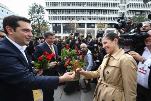 The greek Prime Minister Alexis Tsipras at the 4th meeting of the Greek - Turkey bilateral High-Level Cooperation Council, in Izmir, Turkey, on March 8, 2016 / Ο Πρωθυπουργός Αλέξης Τσίπρας στο 4ο Ανώτατο Συμβούλιο Συνεργασίας Ελλάδας – Τουρκίας, στη Σμύρνη, Τουρκία, στις 8 Μαρτίου, 2016