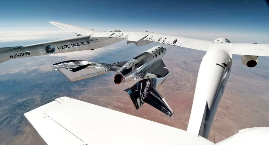 Unity Spaceshiptwo SpaceShipTwo Unity-0 - Κουρδιστό Πορτοκάλι